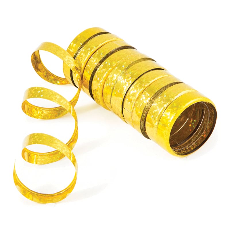 Holographic Serpentine Gold Streamers - Party Depot Store